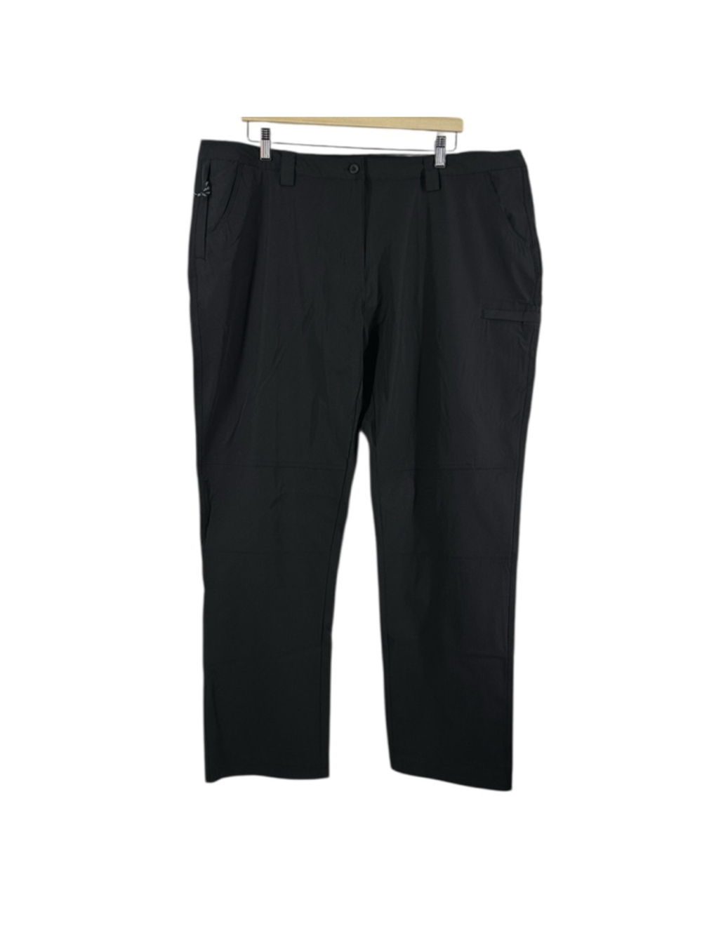 Mountain Warehouse pant Black Hiker Stretch Womens Trousers outdoors sz 16